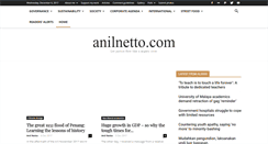 Desktop Screenshot of anilnetto.com