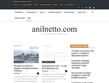 Tablet Screenshot of anilnetto.com